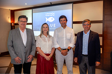 A programação abordou o conceito e as oportunidades desse setor estratégico, que engloba atividades como pesca, aquacultura, energias renováveis offshore, mineração marinha, transporte marítimo, logística portuária e turismo costeiro