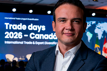 Igor Gonçalves participa do Trade Days 2026 e debate oportunidades no comércio exterior e mercados internacionais.