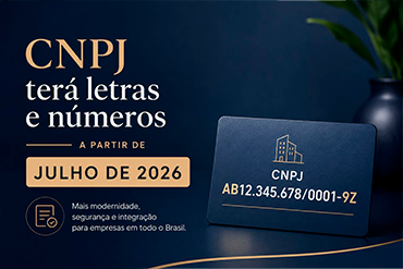 SM Consultoria alerta empresas sobre o CNPJ alfanumérico, novo formato da Receita Federal para novas inscrições a partir de julho de 2026.