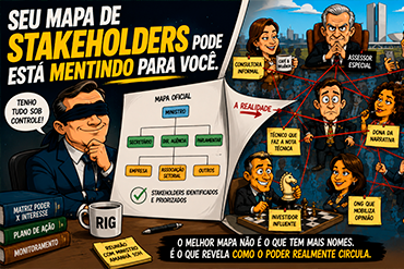 Seu mapa de stakeholders pode está mentindo para você, por Josbertini Clementino