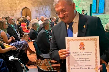 Líder do Grupo Tavfer, associado à CBPCE, foi investido como novo membro da instituição em cerimônia realizada no Paço dos Duques de Bragança, em Guimarães